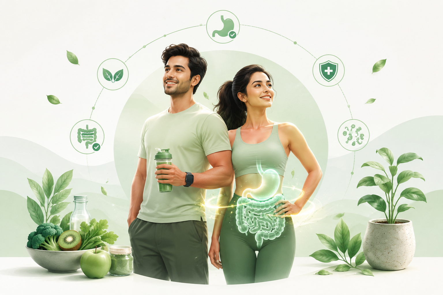 Naturicare Gut Health Recovery Journal & App Preview