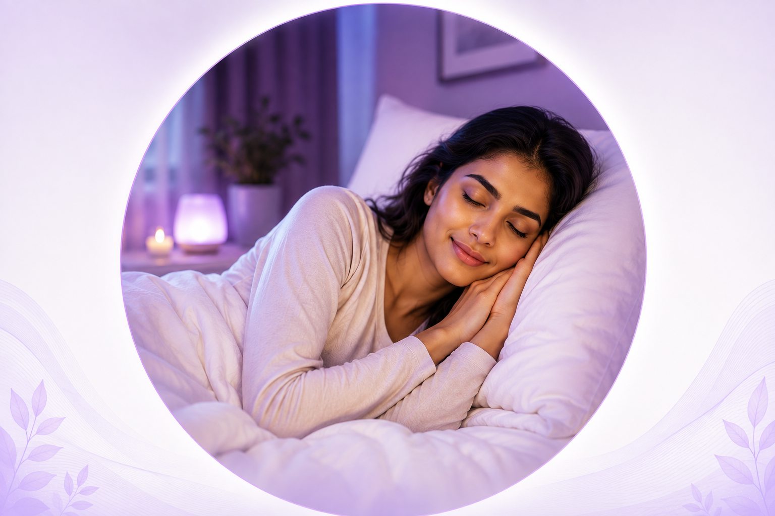 Naturicare Sleep Recovery System - Peaceful Sleeping Woman