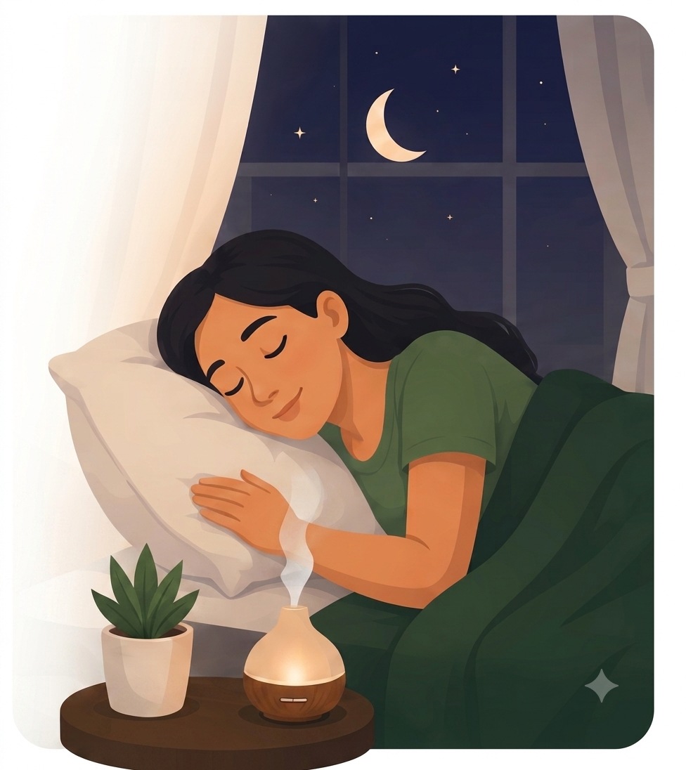 Restful Night Sleep Illustration - Naturicare