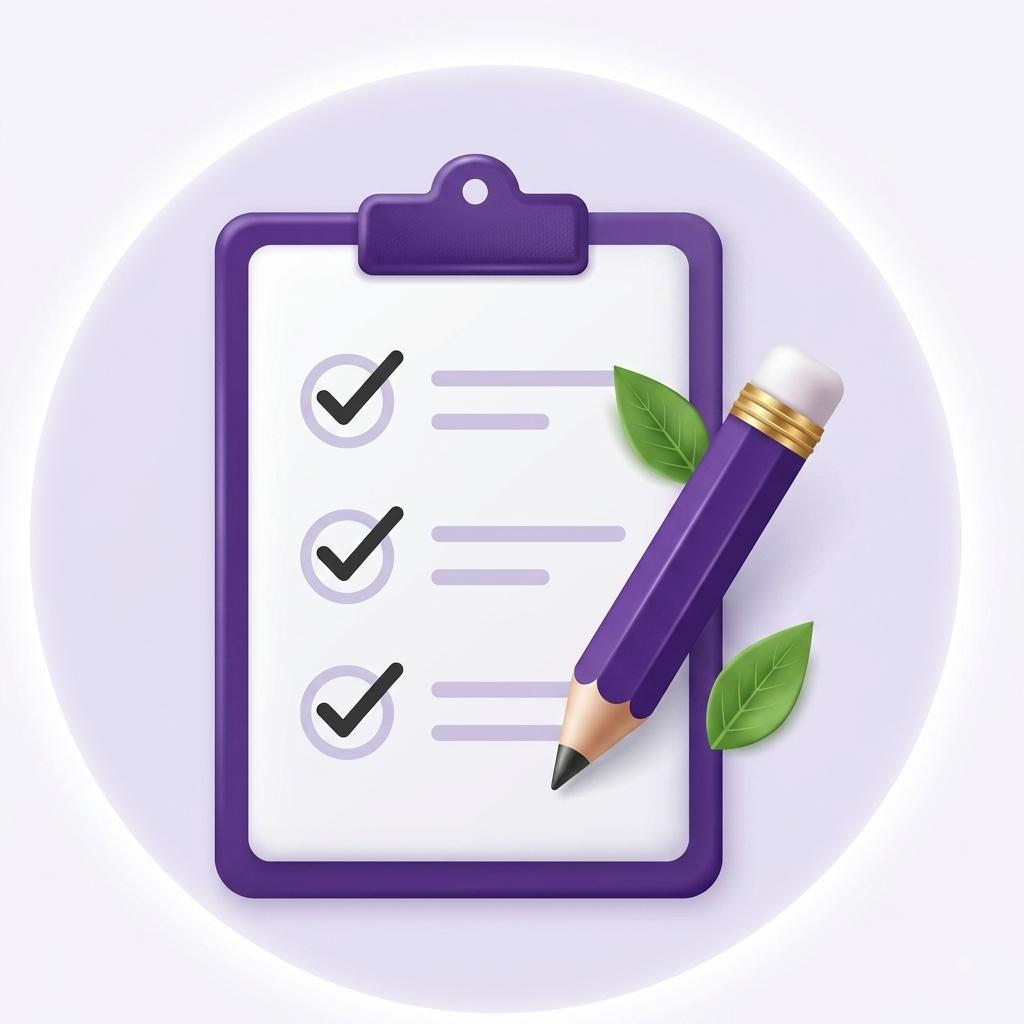 Take Assessment Clipboard Icon
