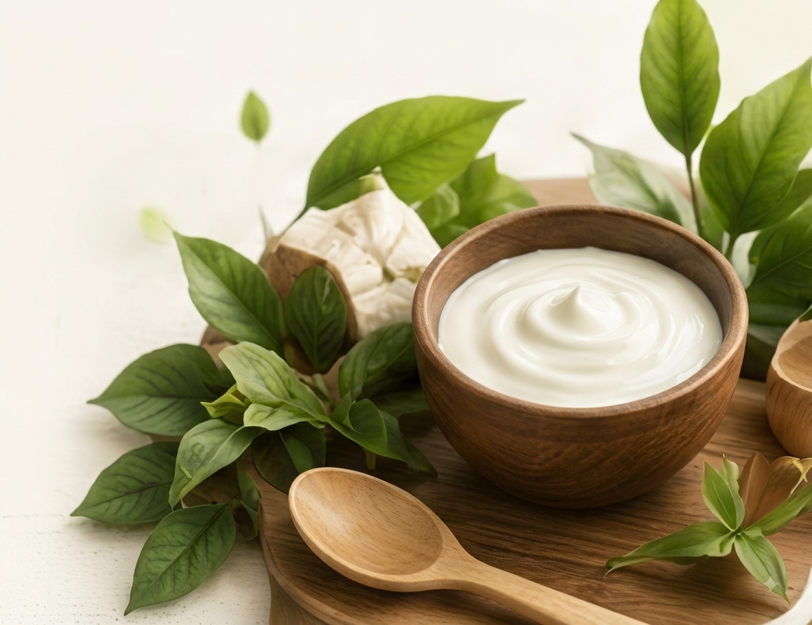 Botanical Herbs Mortar and Pestle