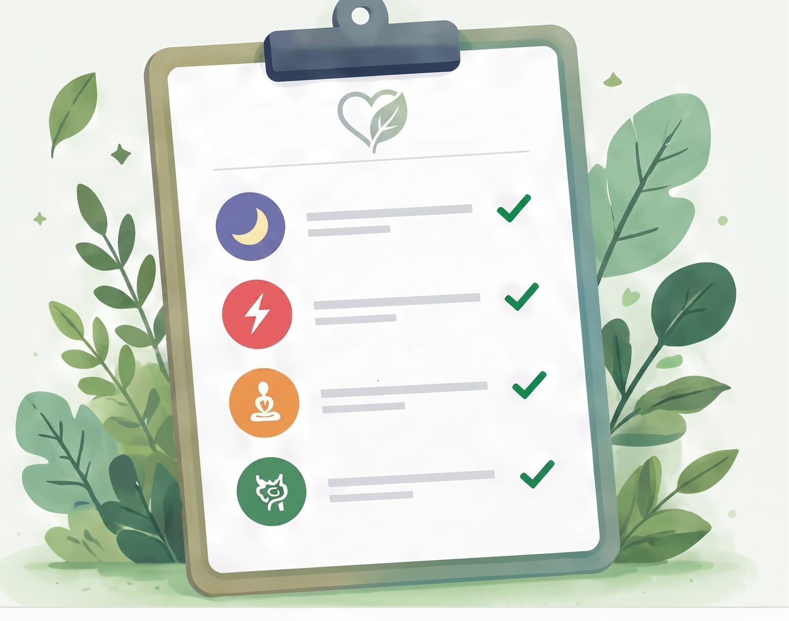 Recovery Assessment Checklist Clipboard