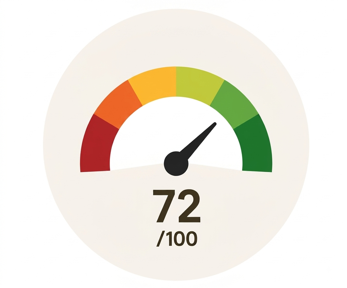 Get Your Score Gauge Icon