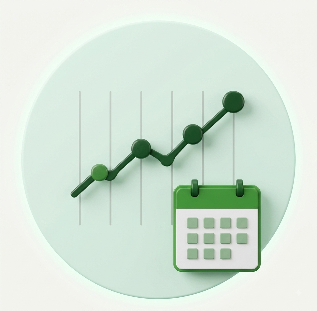 Start Recovery & Track Progress Calendar Icon