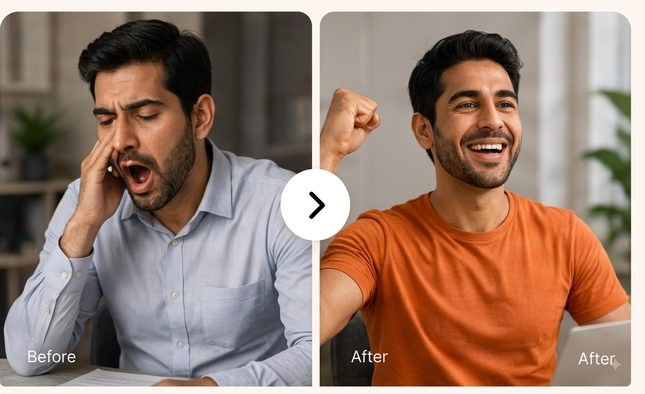 Rohit Energy Recovery Before and After Transformation