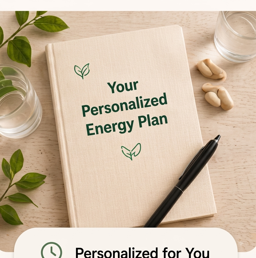 Personalize - Your Personalized Energy Plan Notebook