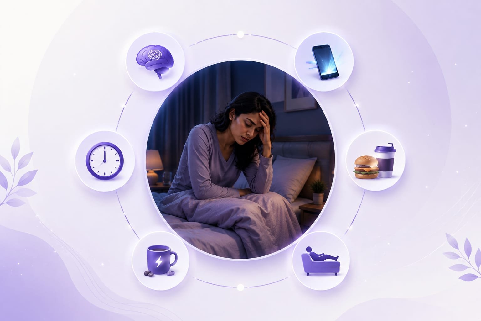 Tired Man Sitting on Bed - Root Causes of Poor Sleep